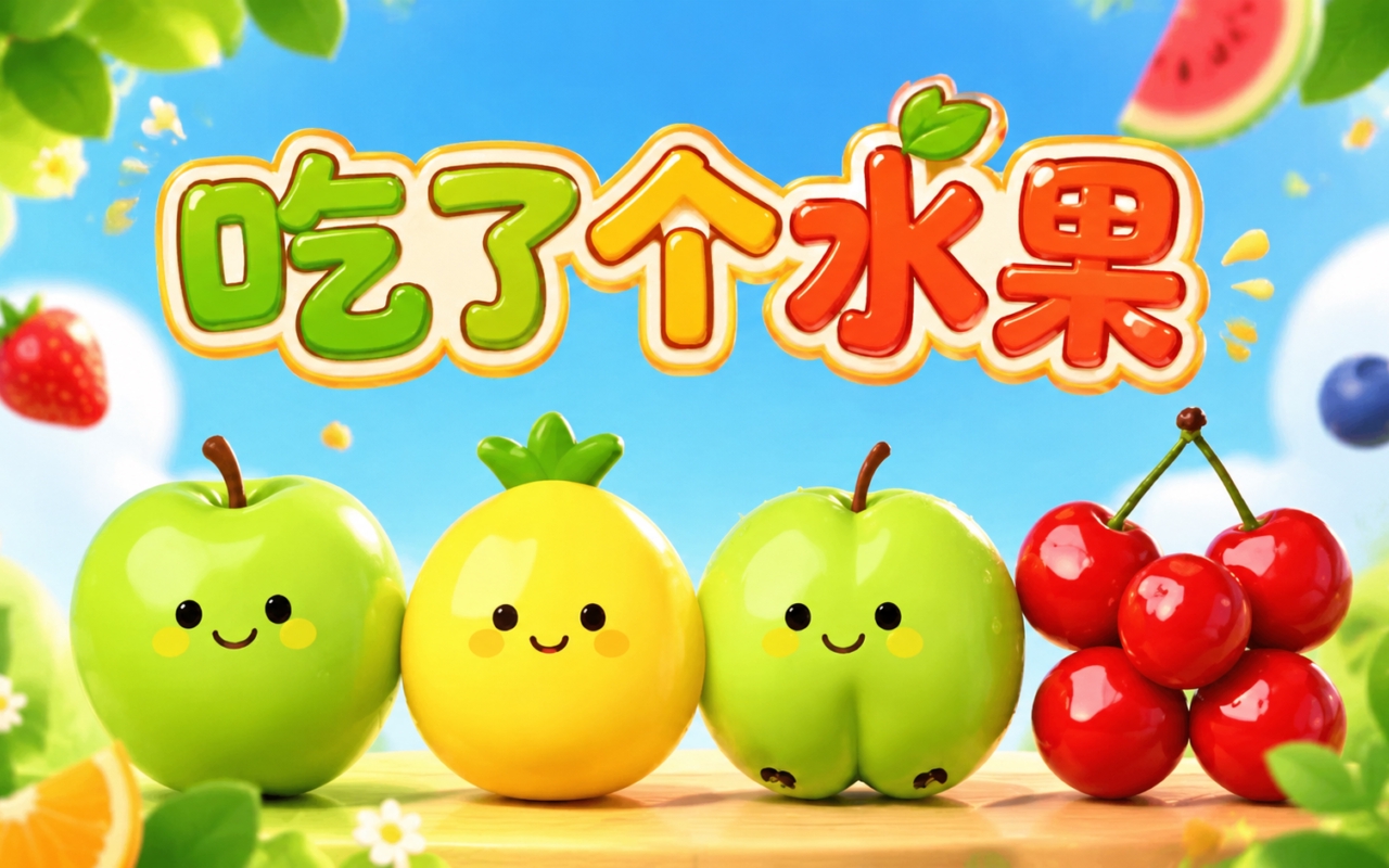 吃了个水果