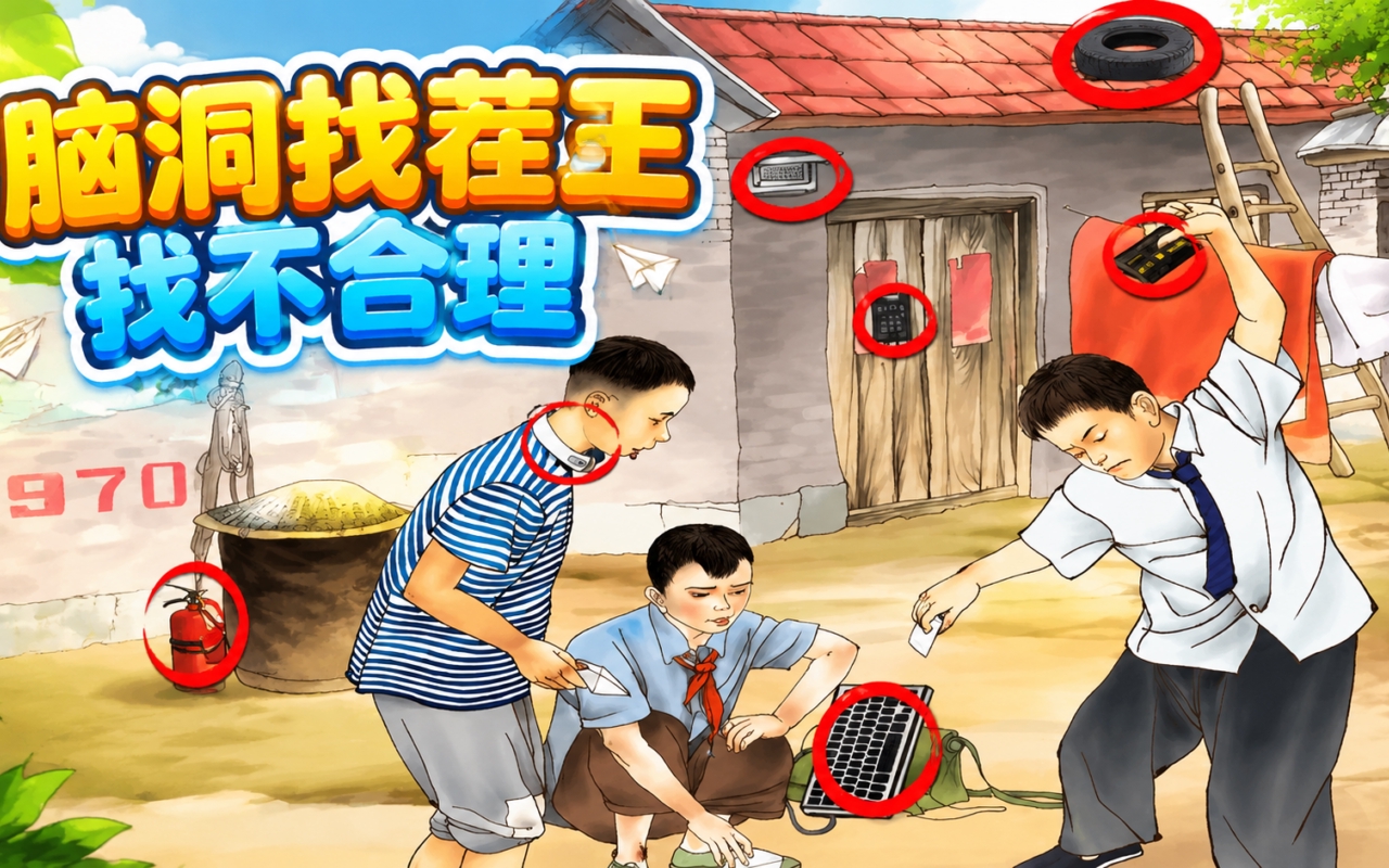 脑洞找茬王找不合理