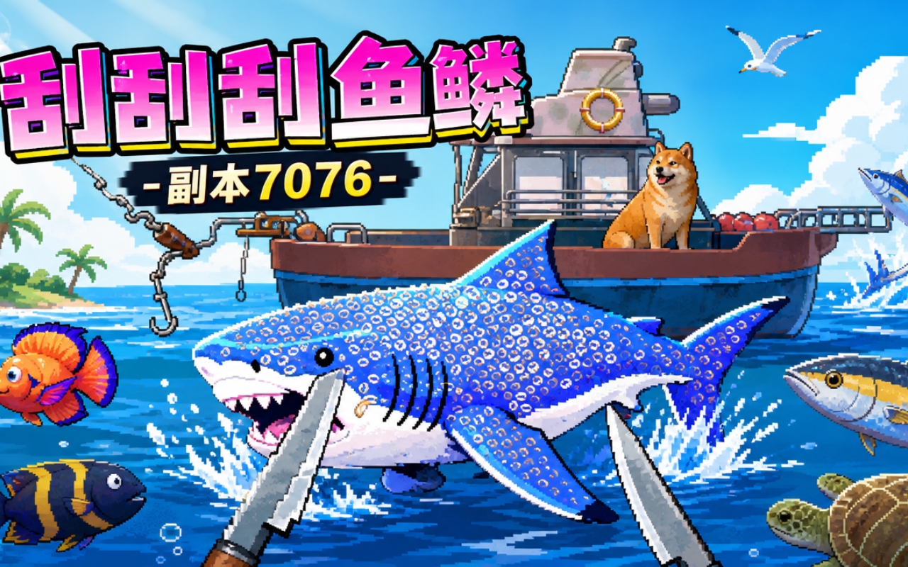 刮刮刮鱼鳞-副本7076