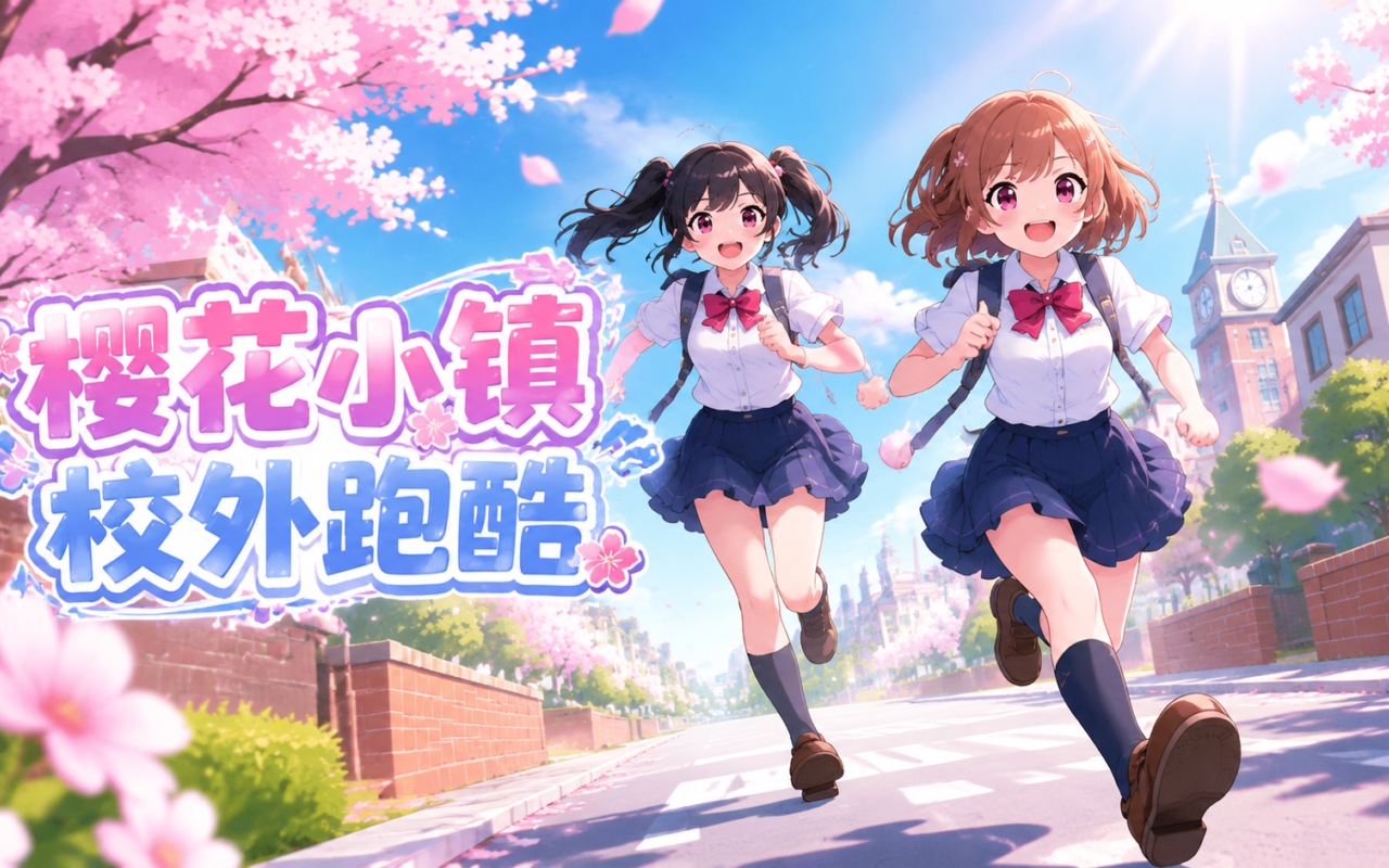 樱花小镇校外跑酷