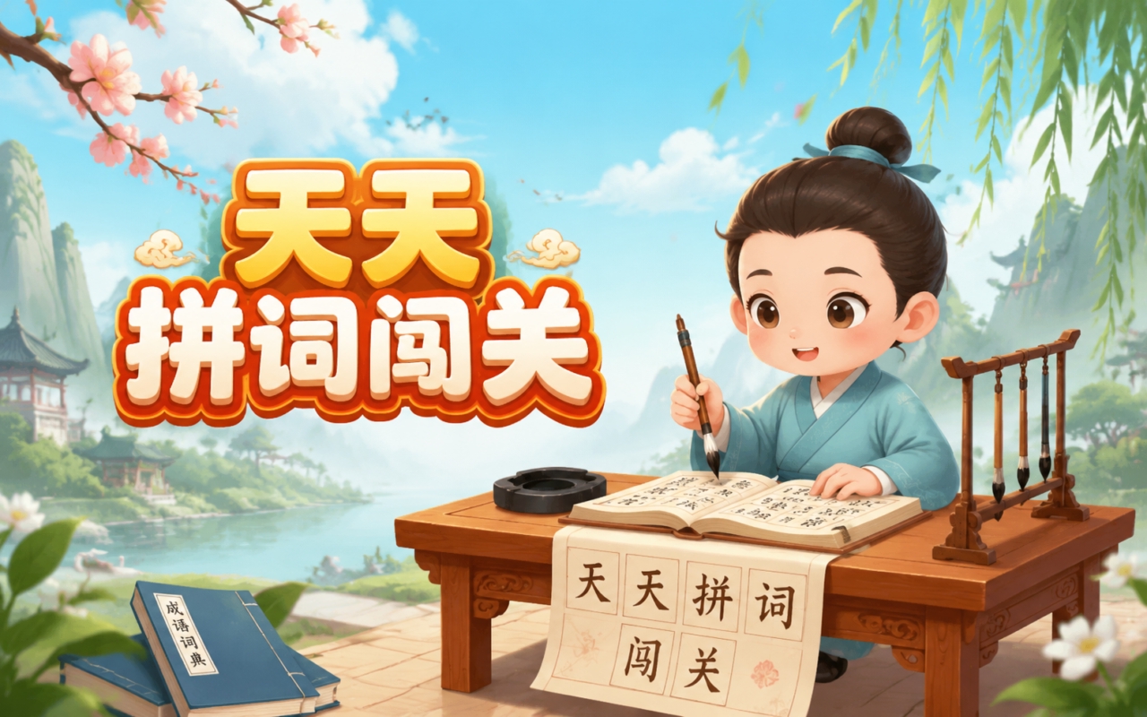天天拼词闯关