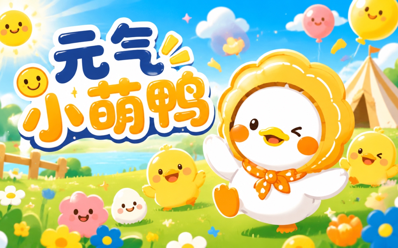 元气小萌鸭