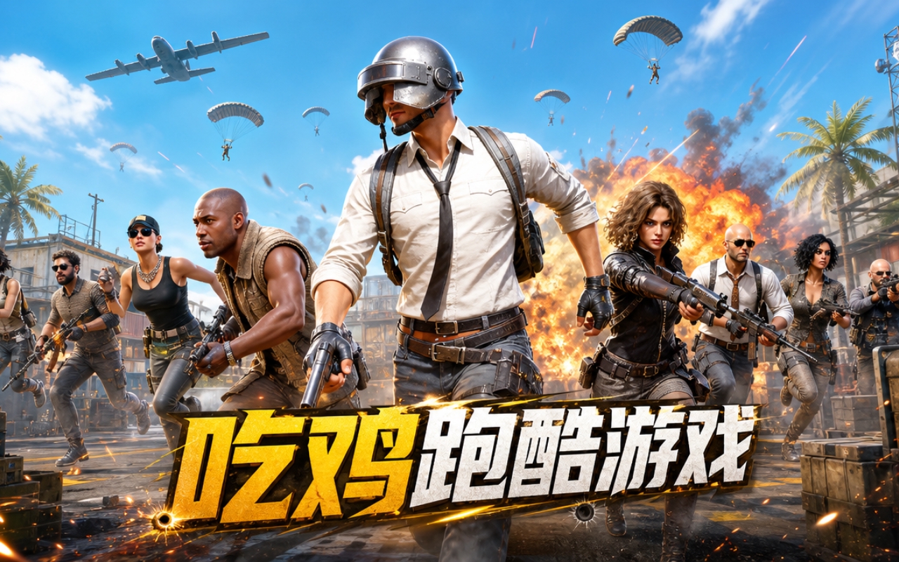 吃鸡跑酷游戏