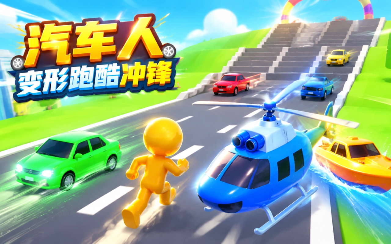 汽车人变形跑酷冲锋