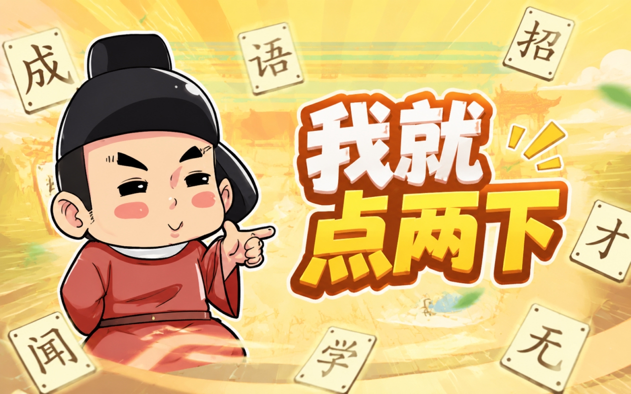 我就点两下