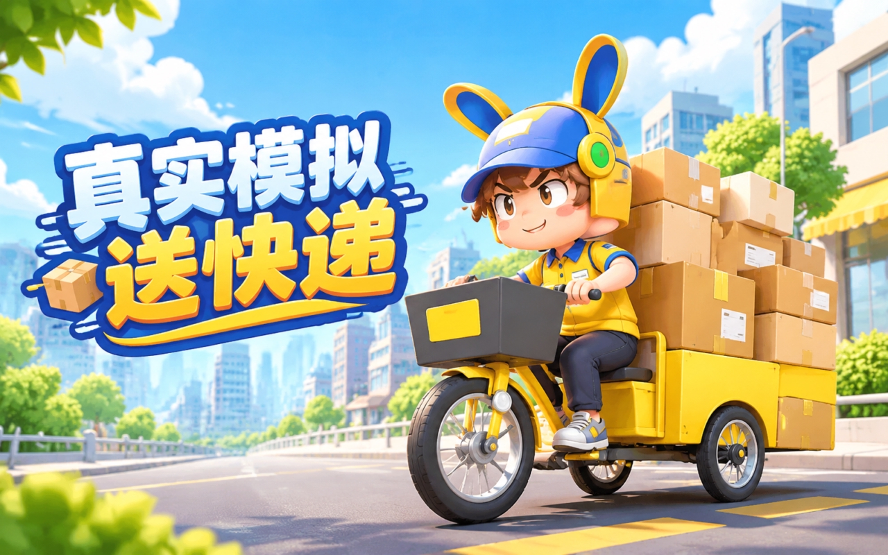 真实模拟送快递