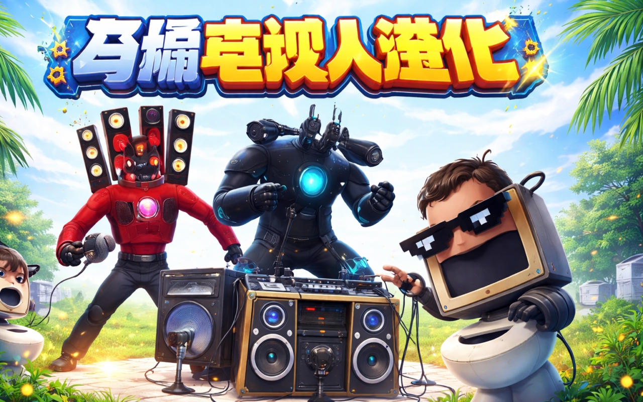马桶电视人进化