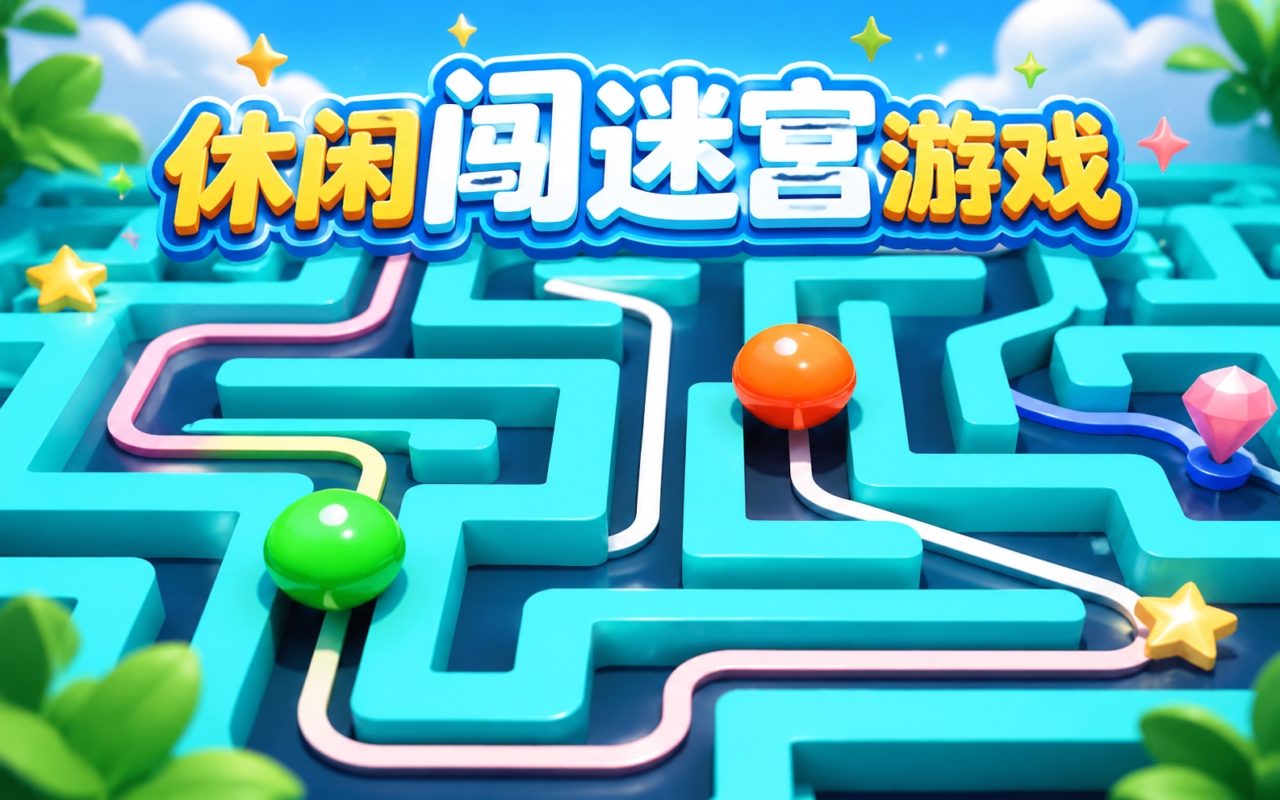休闲闯迷宫游戏