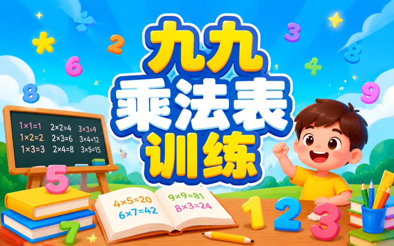 九九乘法表训练