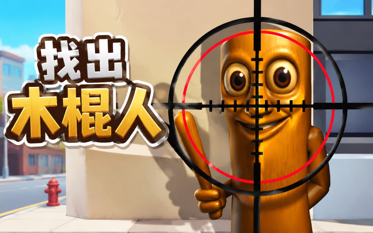 找出木棍人