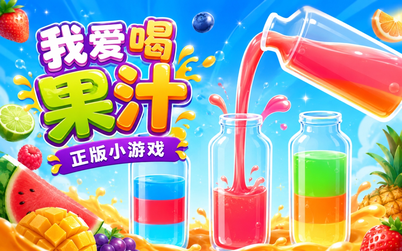 我爱喝果汁正版小游戏