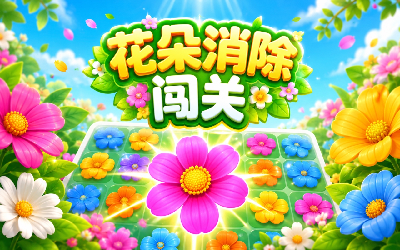 花朵消除闯关