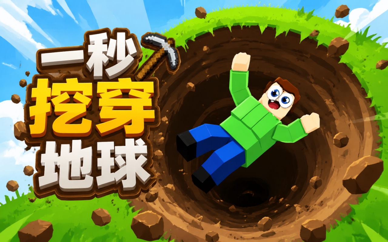 一秒挖穿地球