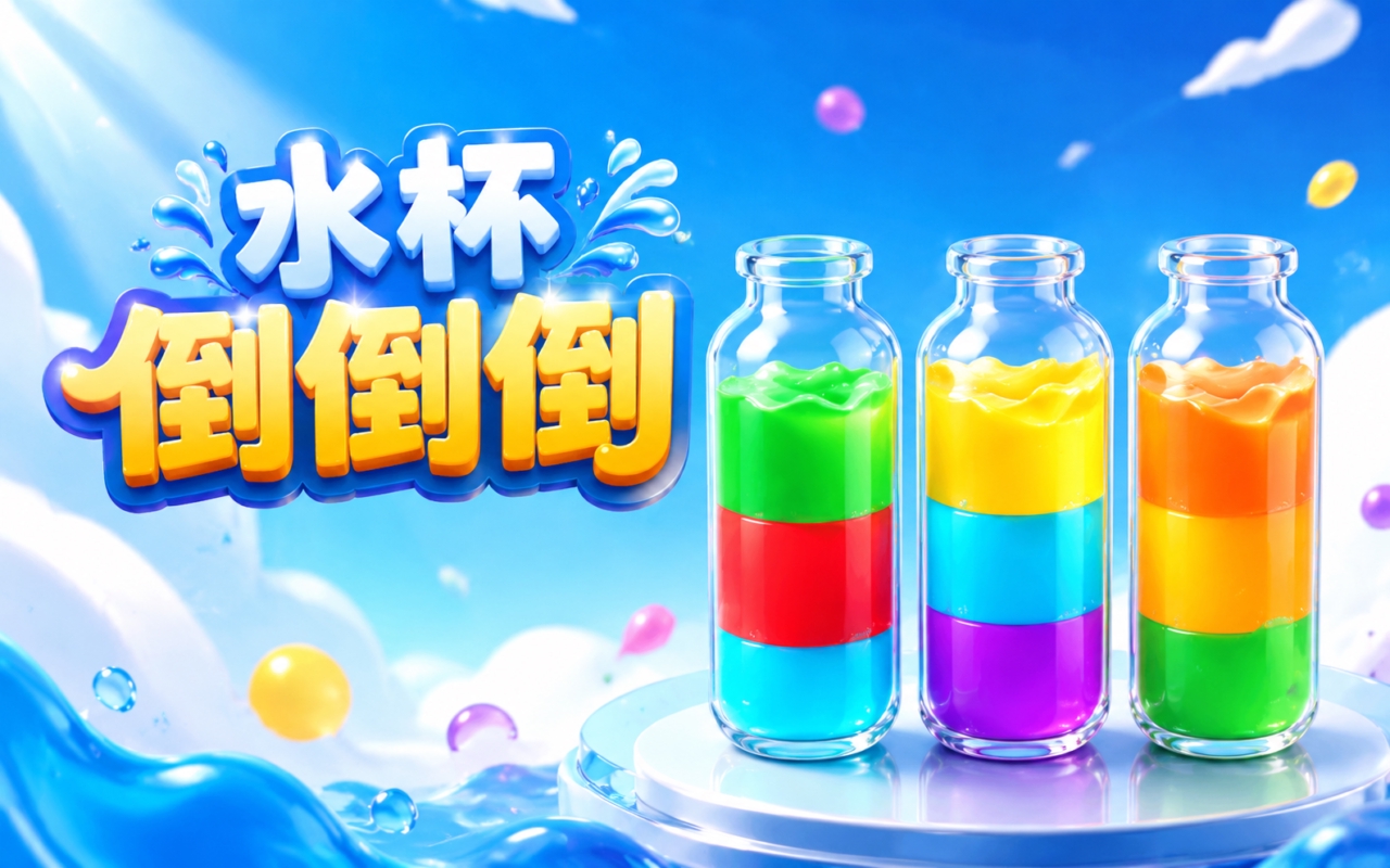水杯倒倒倒