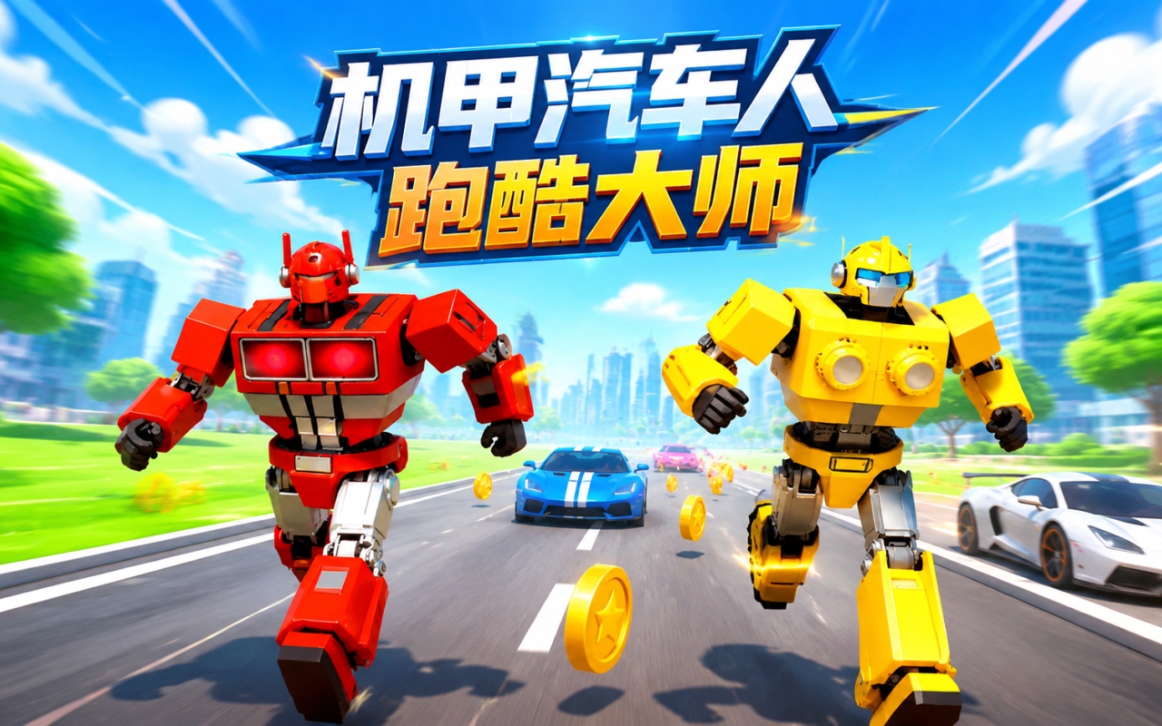 机甲汽车人跑酷大师