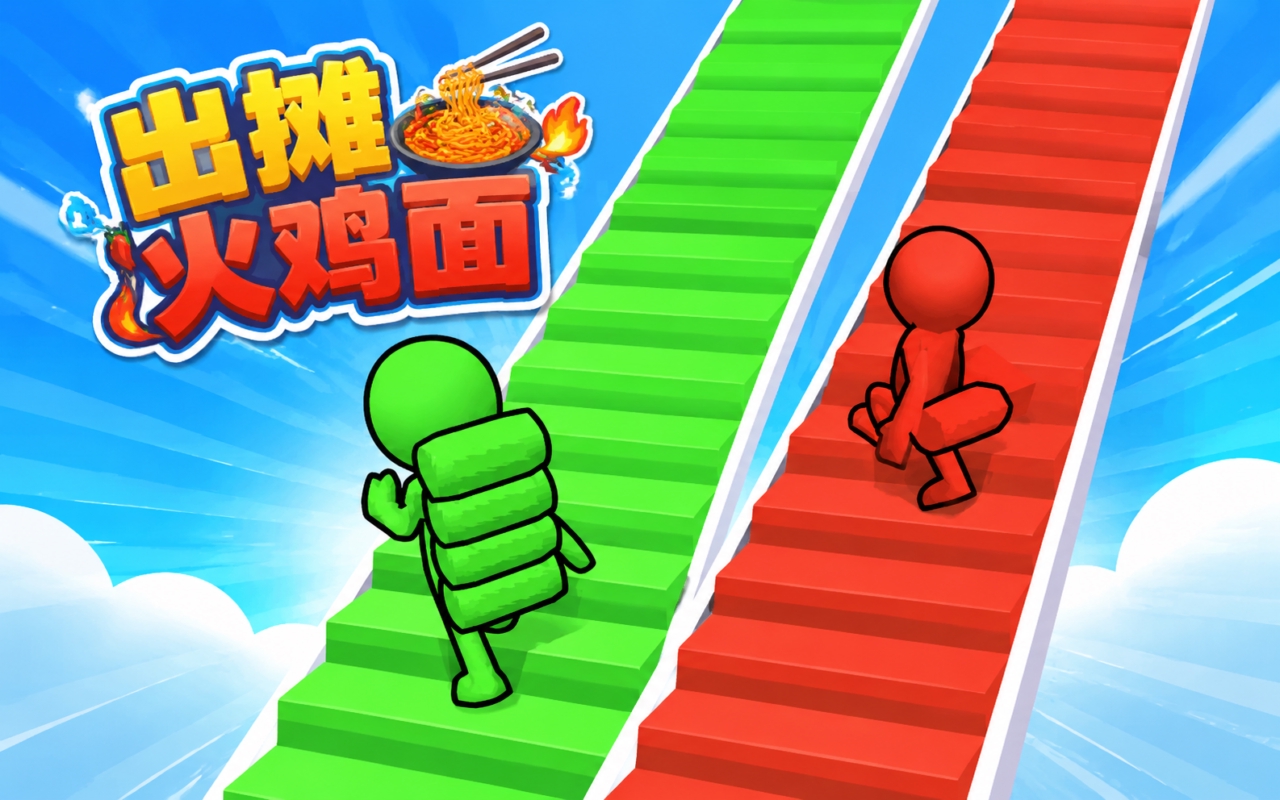 出摊火鸡面