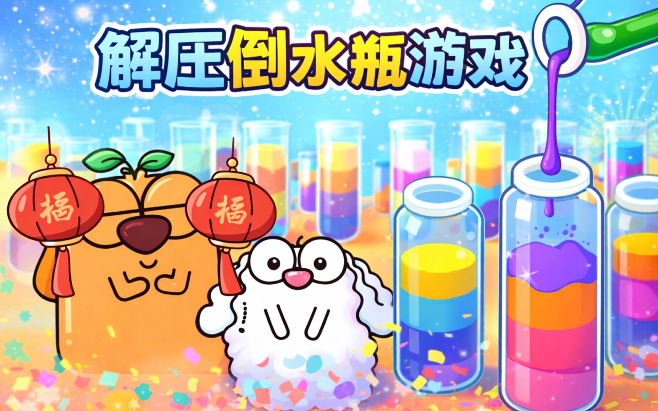 解压倒水瓶游戏