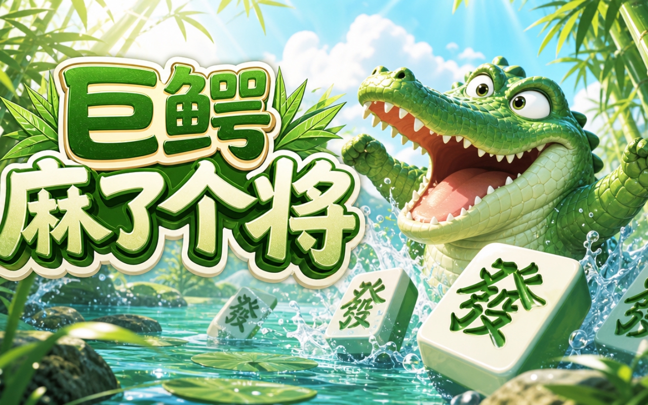 巨鳄麻了个将