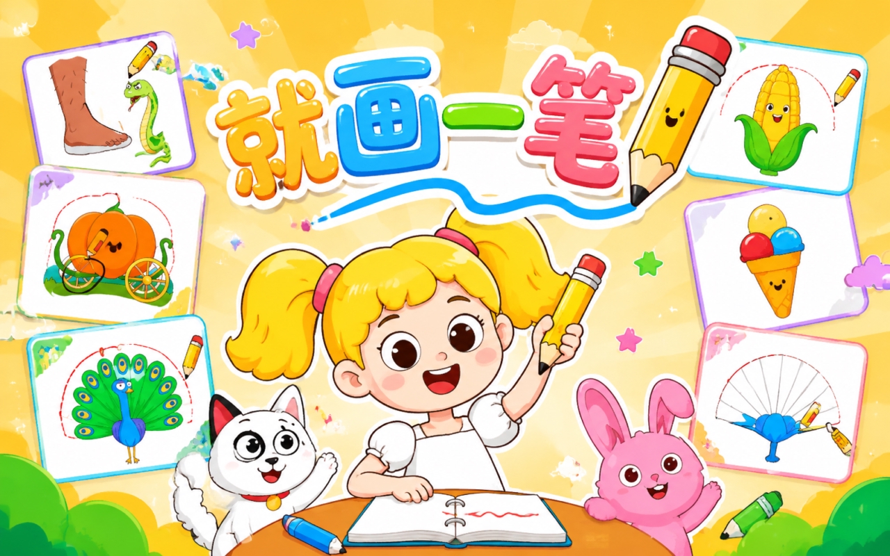 就画一笔