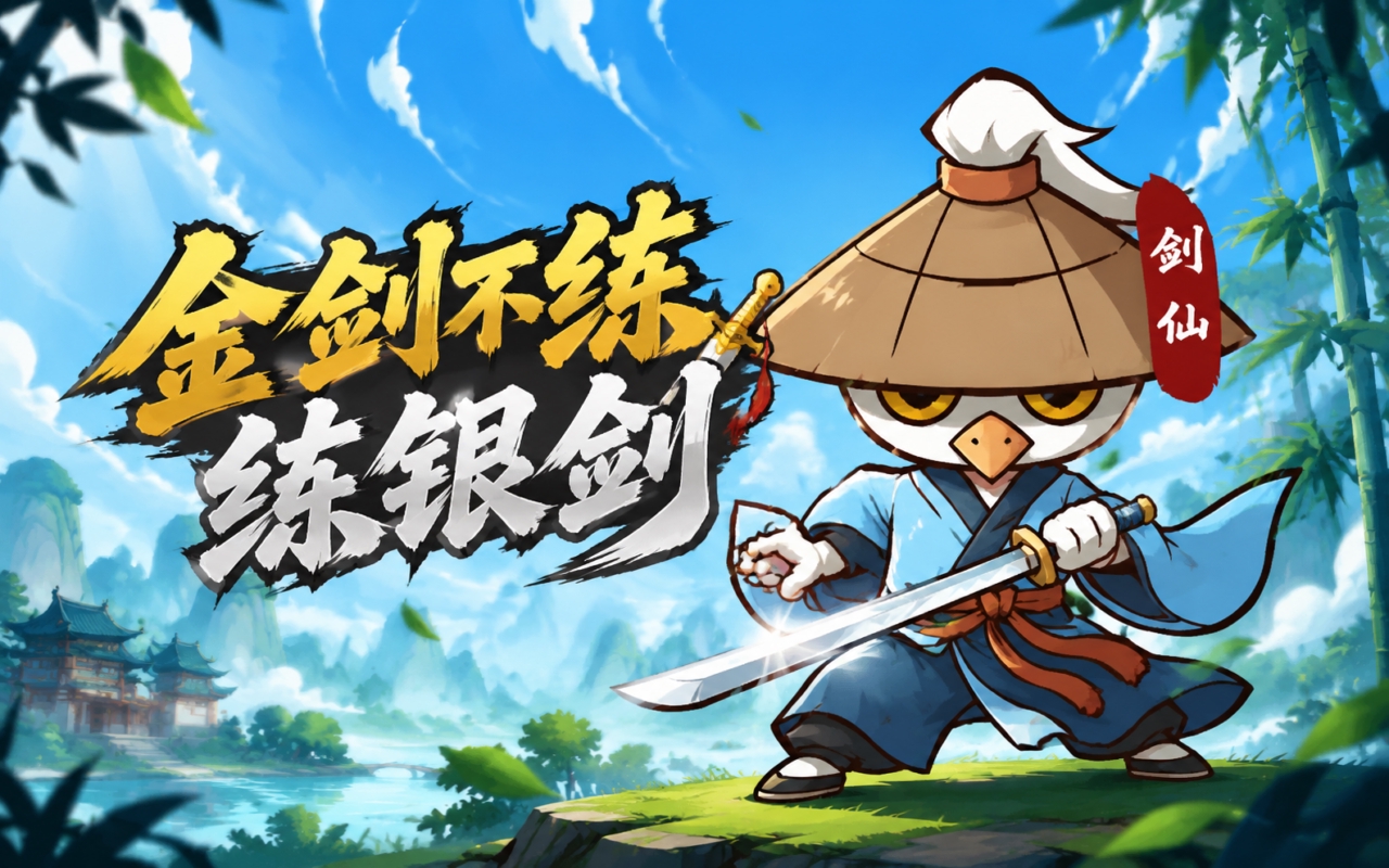 金剑不练练银剑