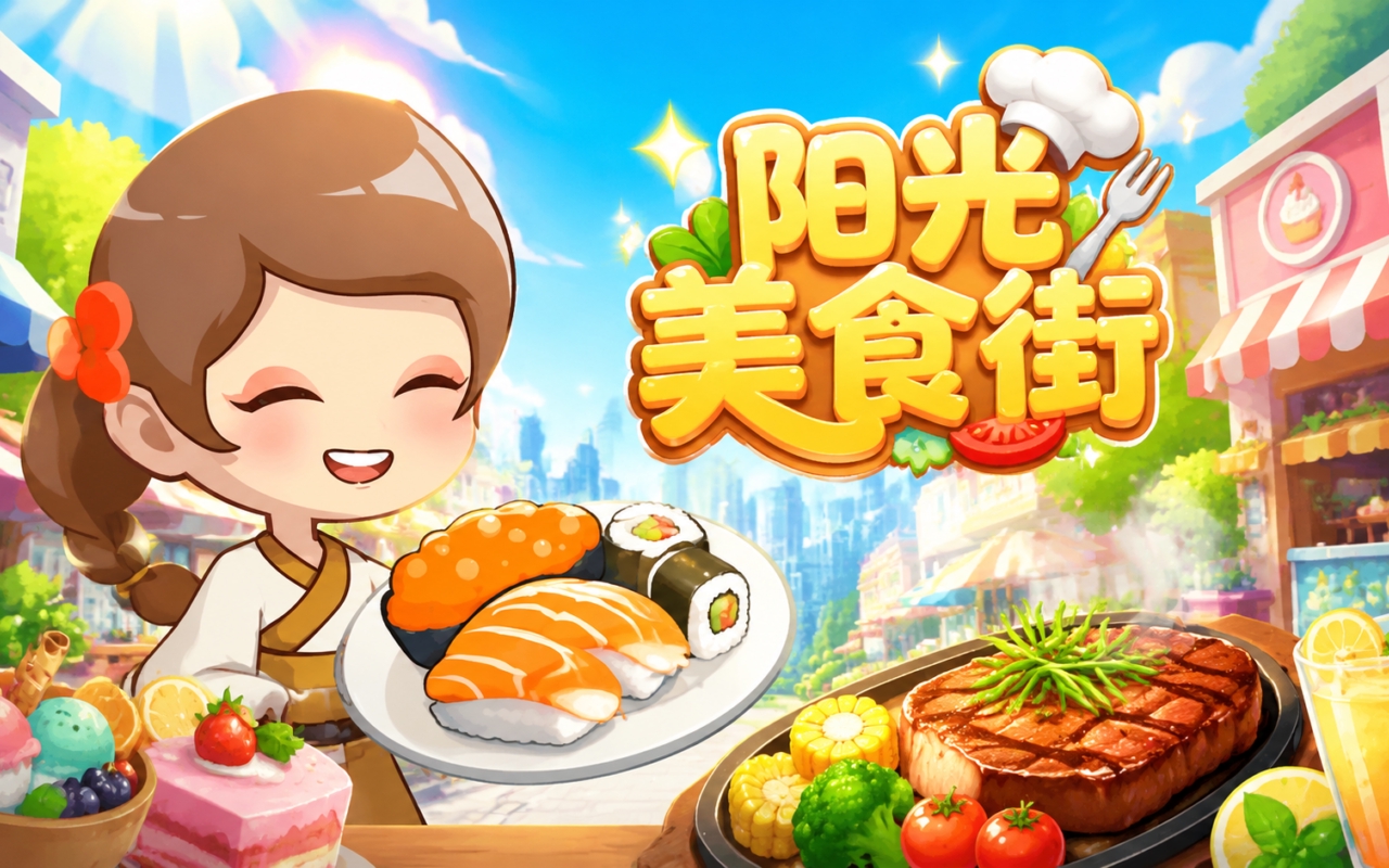 阳光美食街