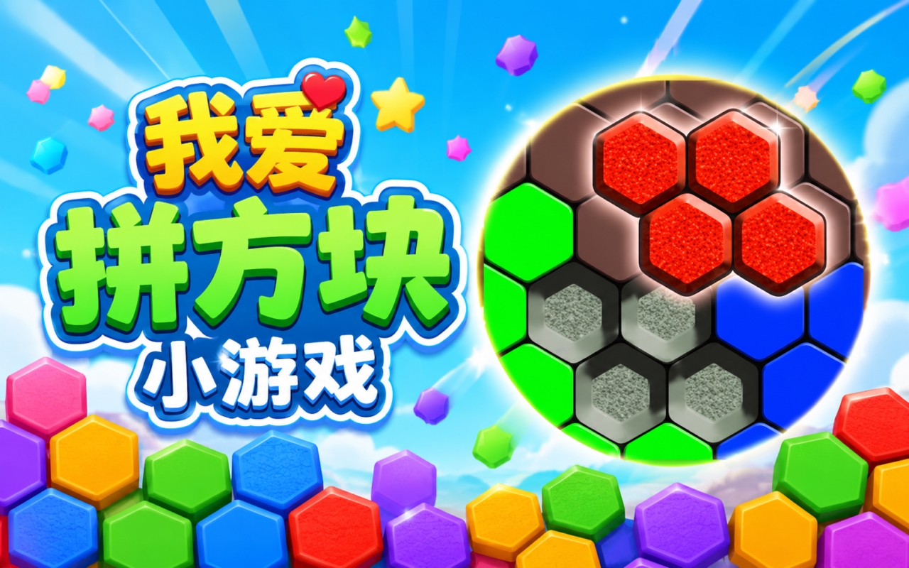 我爱拼方块小游戏