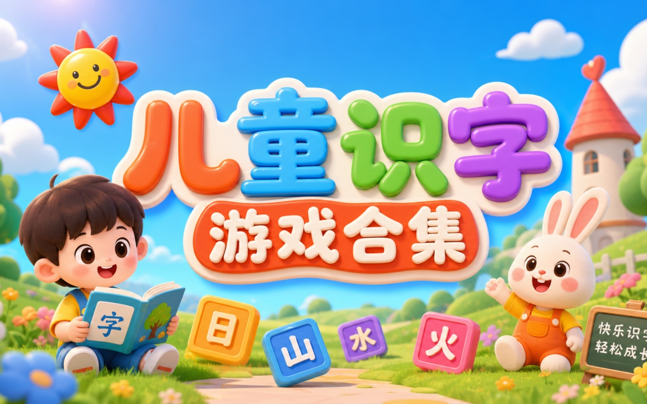 儿童识字游戏合集