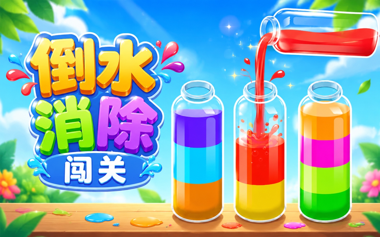 倒水消除闯关