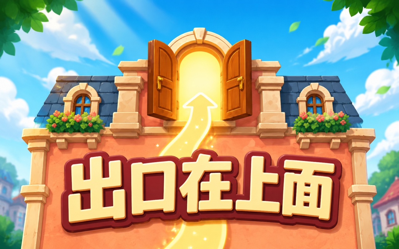 出口在上面
