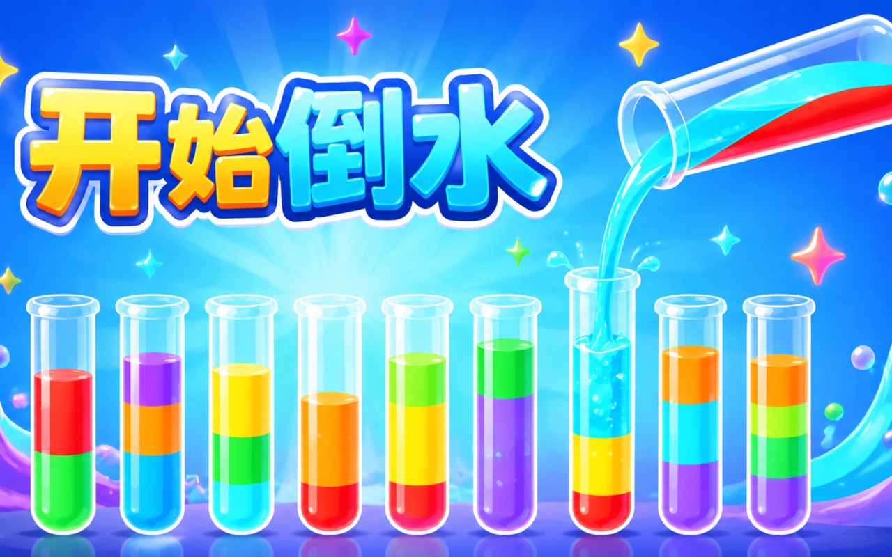 开始倒水 