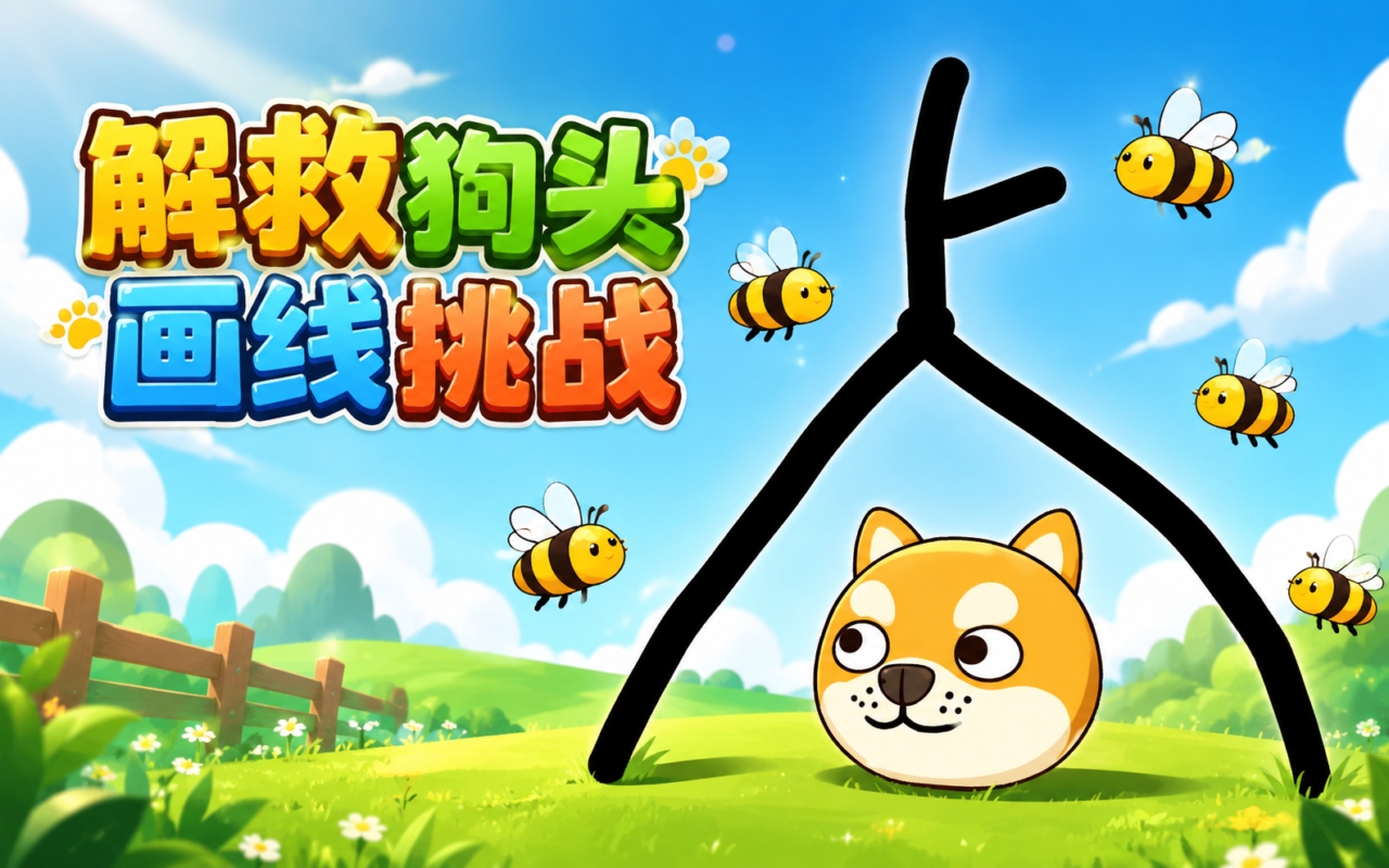 解救狗头画线挑战