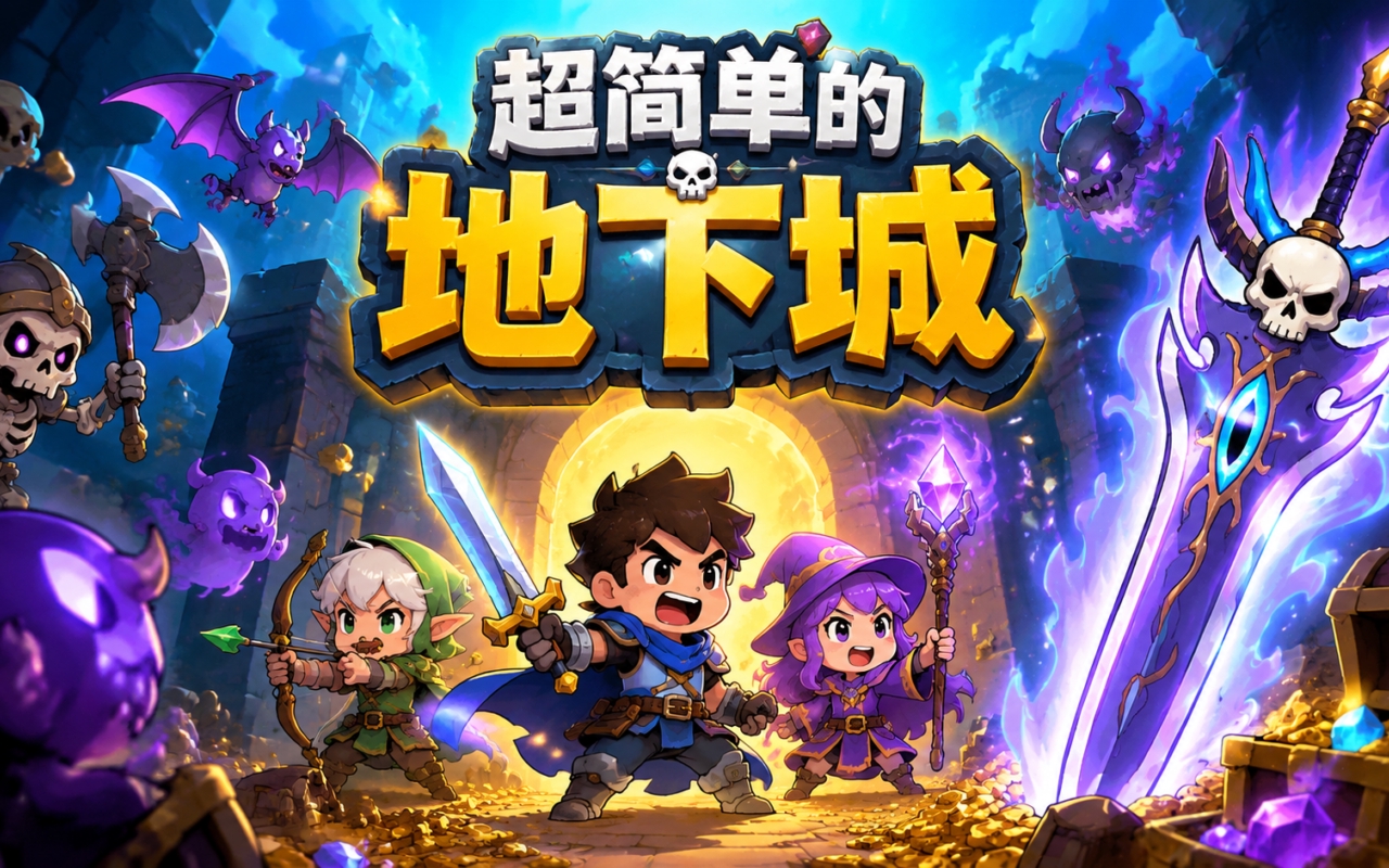 超简单的地下城