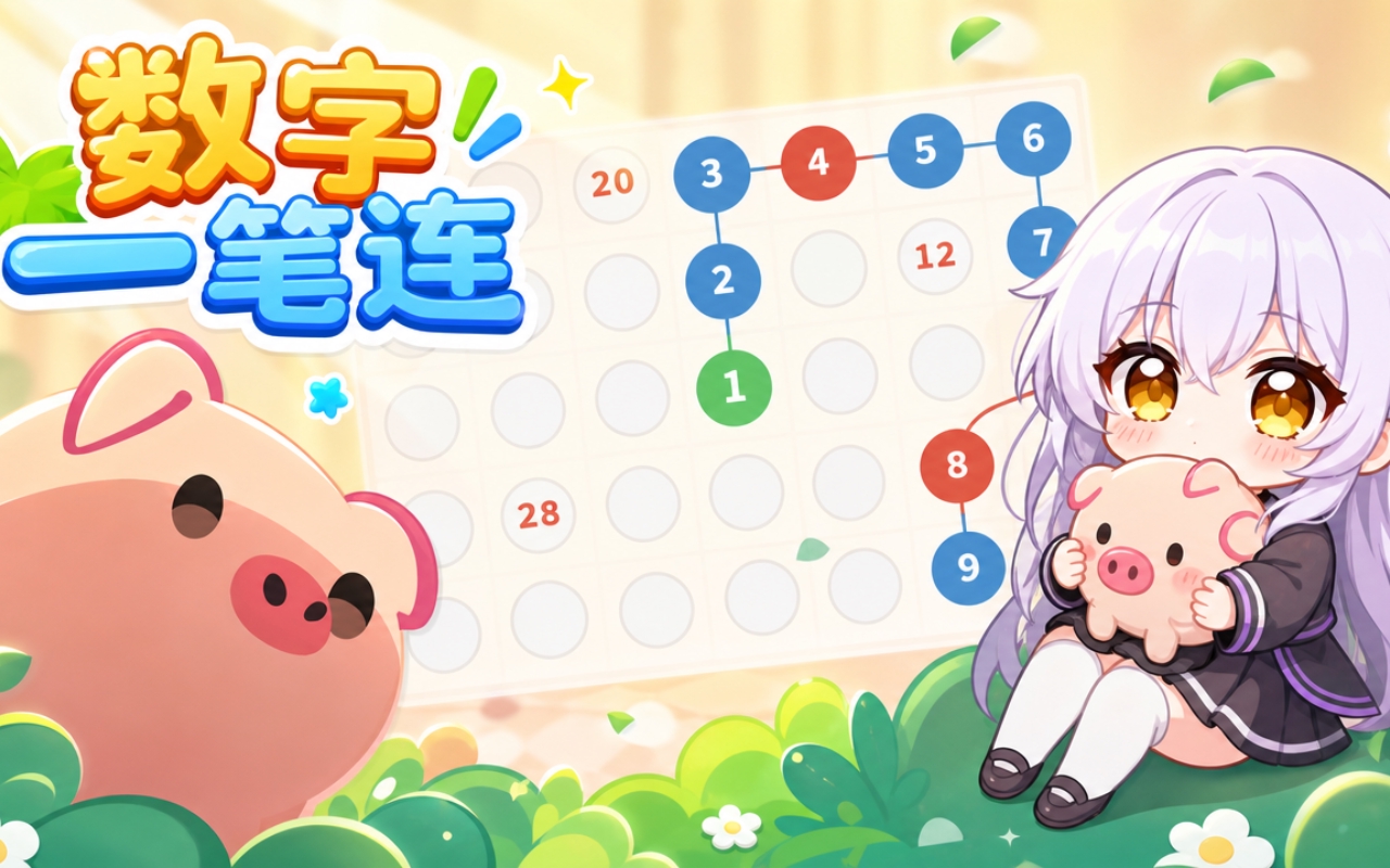 数字一笔连