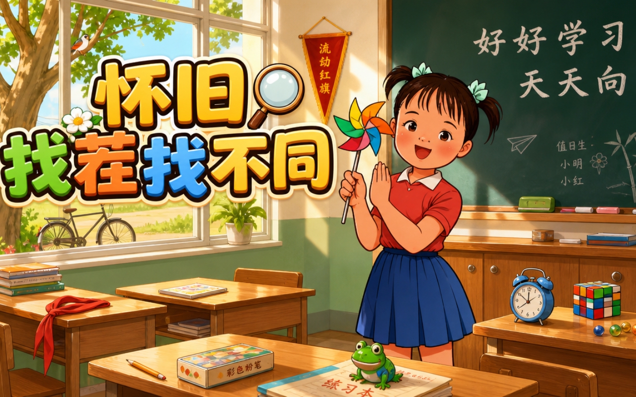 怀旧找茬找不同