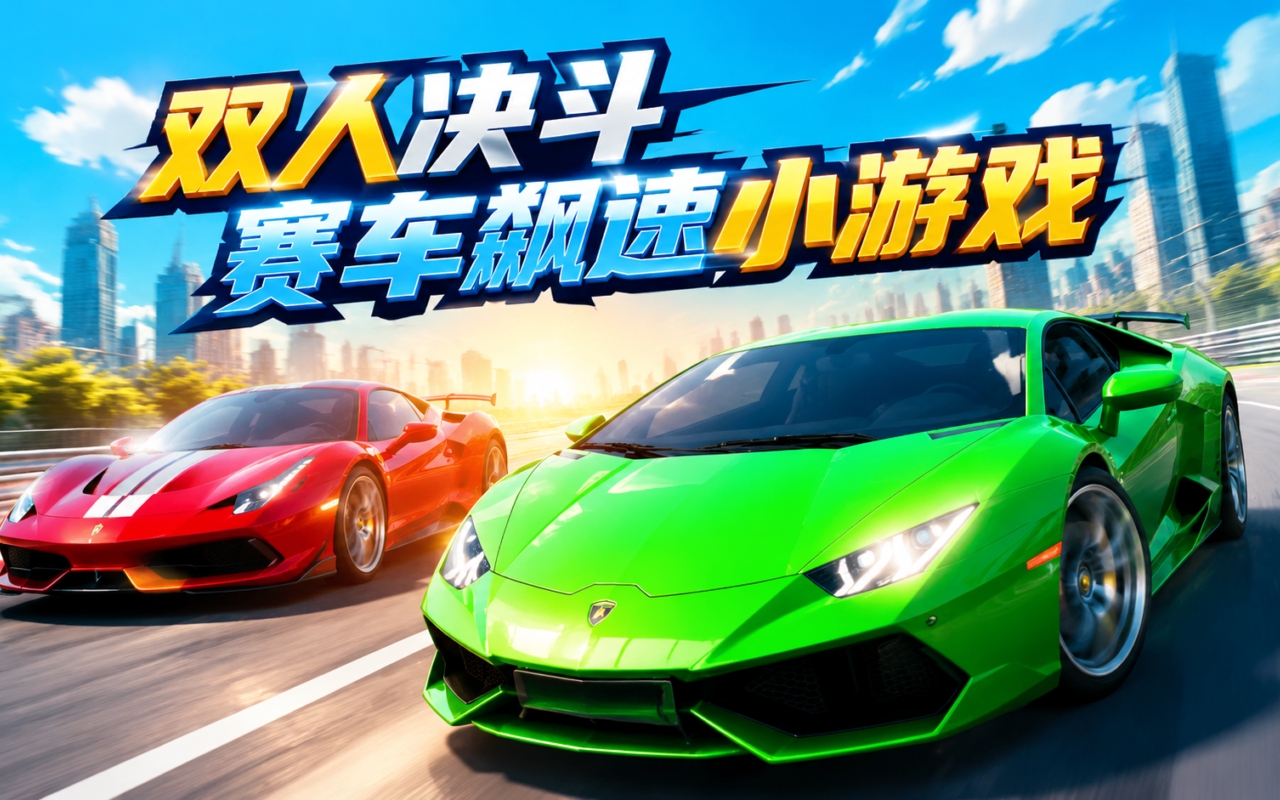 双人决斗赛车飙速小游戏