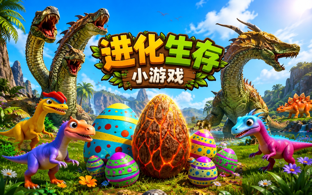 进化生存小游戏