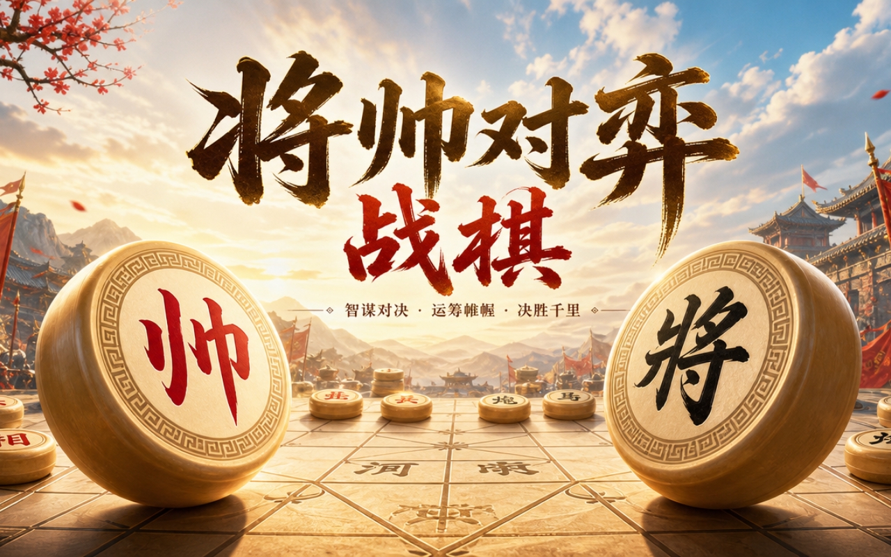 将帅对弈战棋