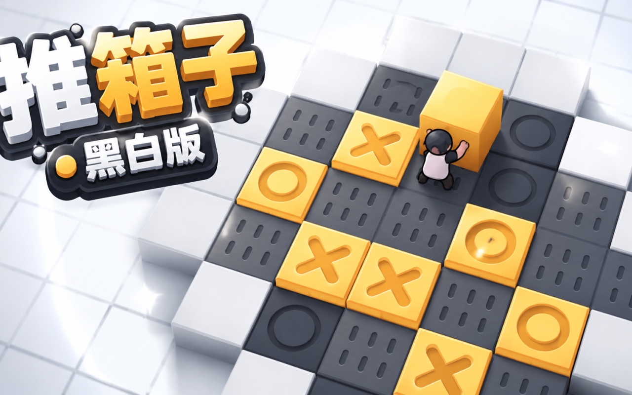 推箱子黑白版