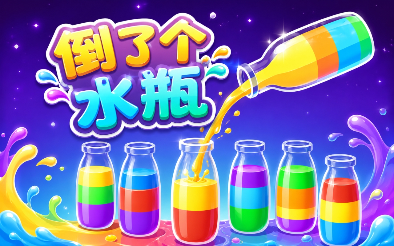 倒了个水瓶