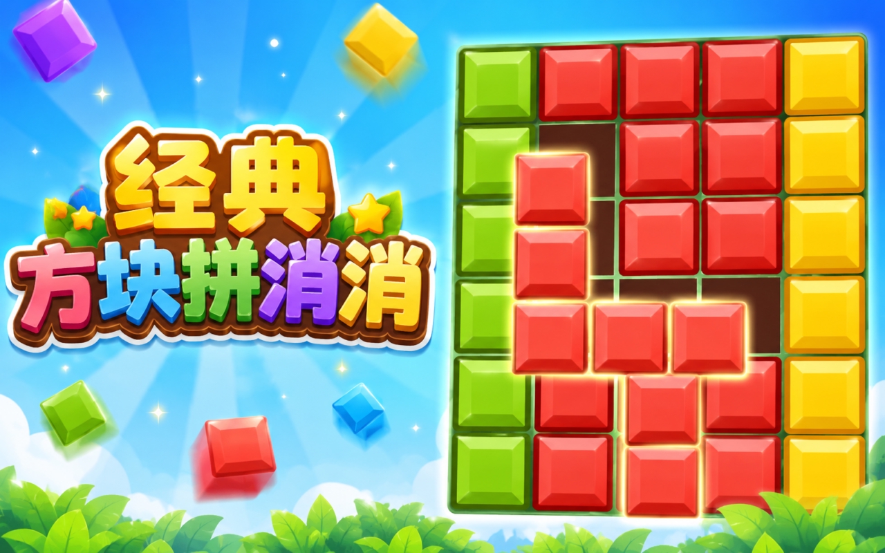 经典方块拼消消