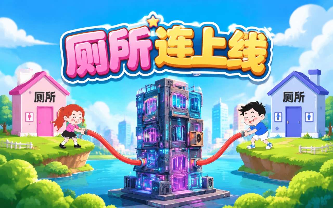 厕所连上线