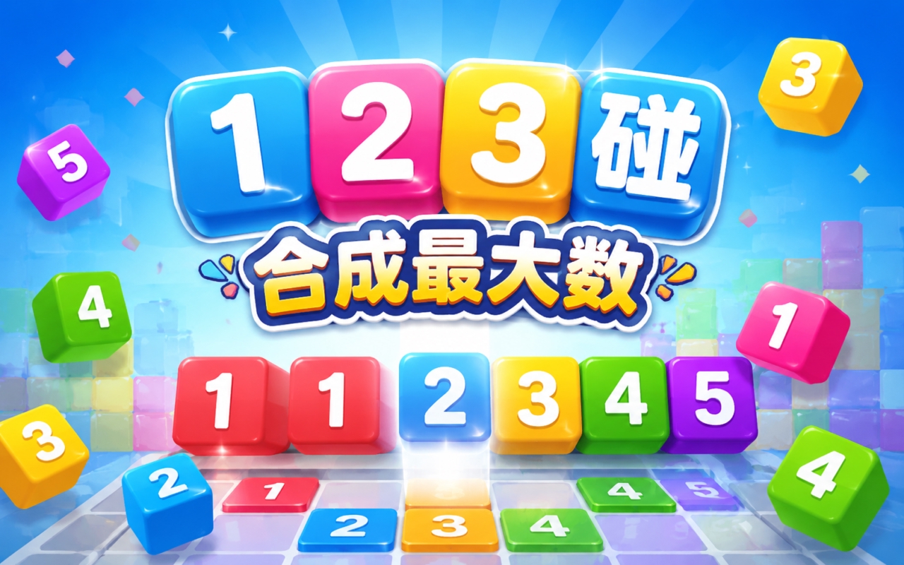 123碰 - 合成最大数