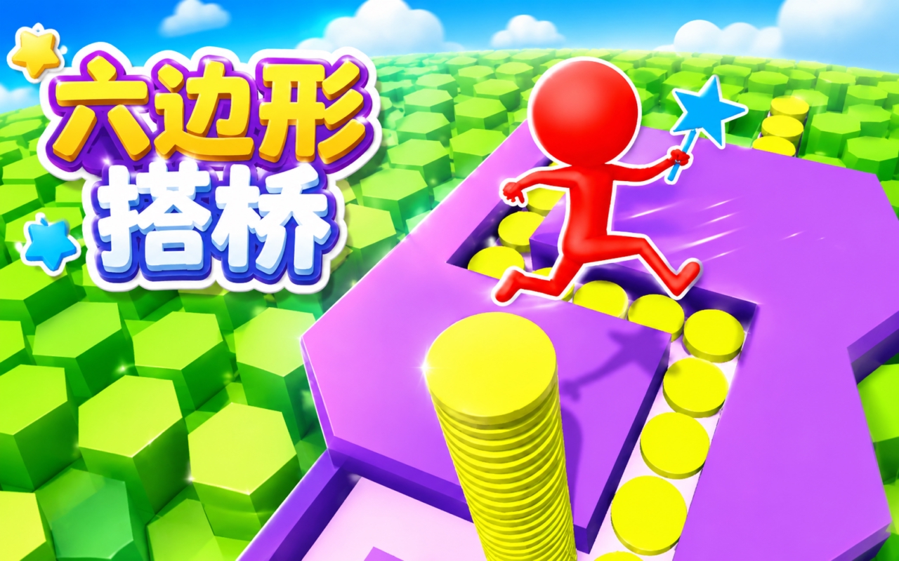 六边形搭桥