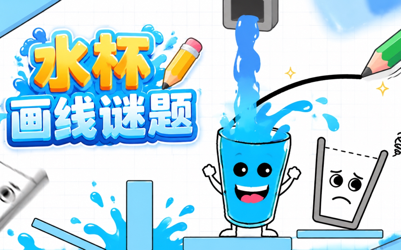 水杯画线谜题