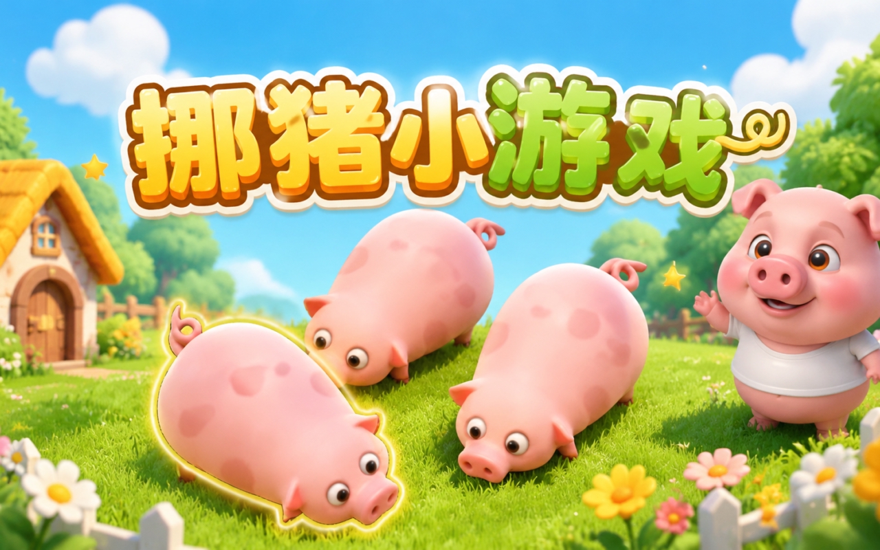 挪猪小游戏