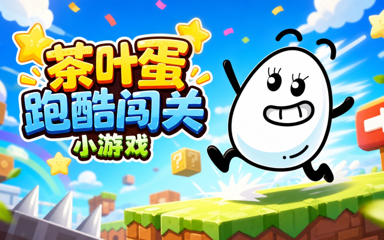 茶叶蛋跑酷闯关小游戏
