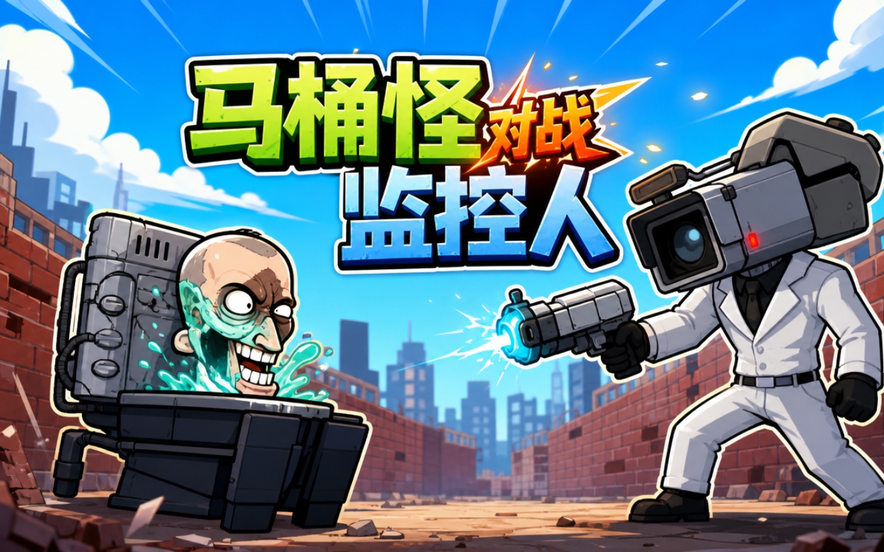 马桶怪对战监控人