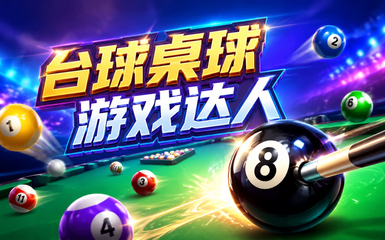 台球桌球游戏达人