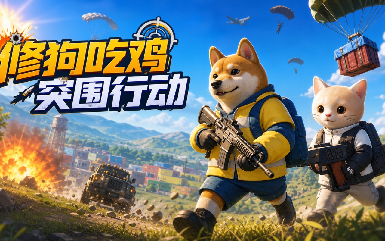 修狗吃鸡突围行动