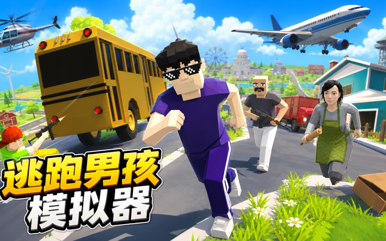 逃跑男孩模拟器